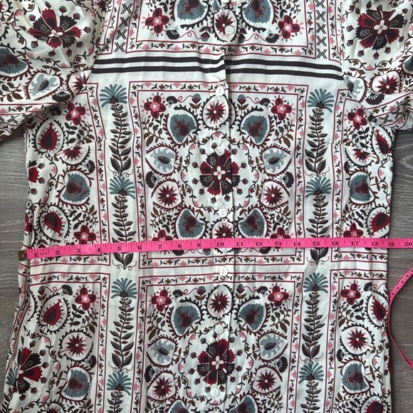 NEW TUCKERNUCK Patchwork Floral Lewis Dress small - Picture 12 of 14